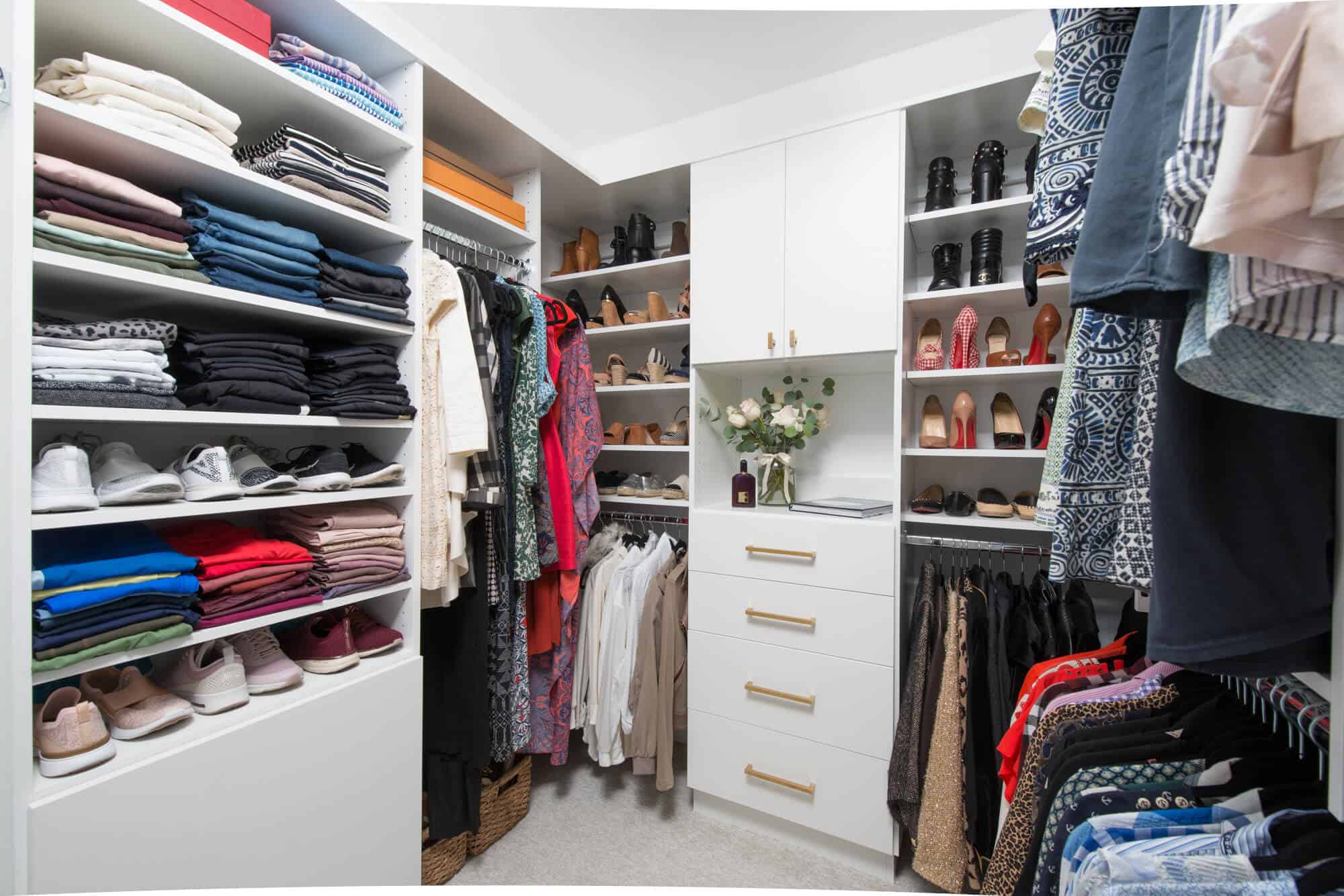 custom walk-in closet